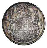 1946 - Canada - 50c - Die Crack Through 6 - Circl