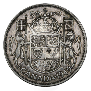 1949 - Canada - 50c - Hoof 9 - VF30