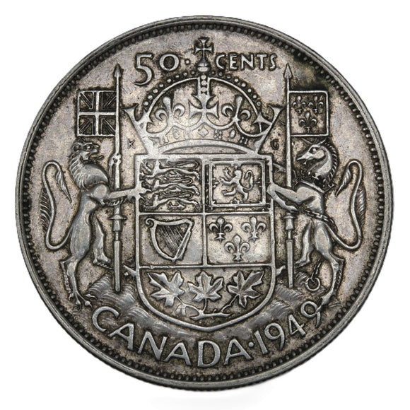 1949 - Canada - 50c - Hoof 9 - VF30