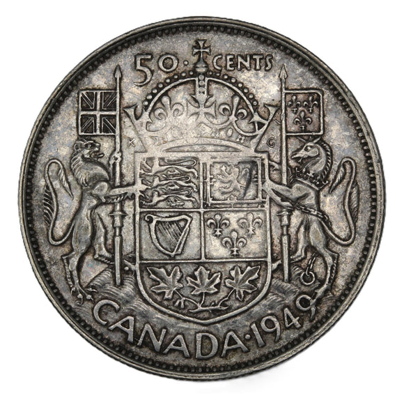 1949 - Canada - 50c - Hoof 9 - VF20
