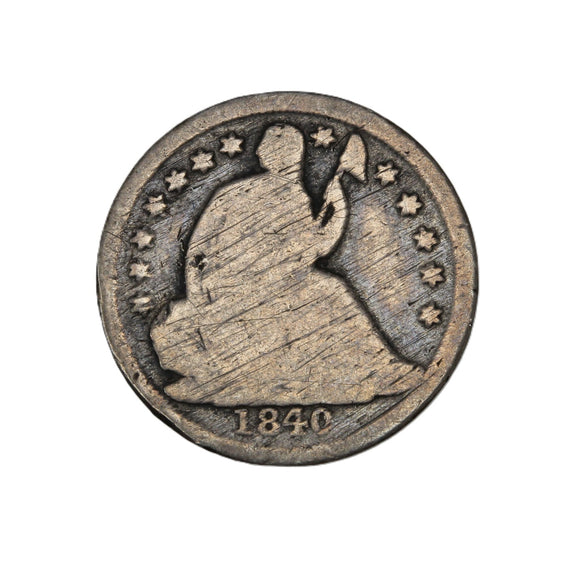 1840 O - USA - 5c - No Drapery - G4