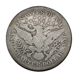 1893 S - USA - 25c - Barber - G4
