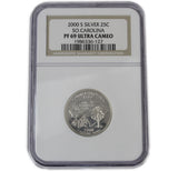 2000 - USA - 25c - S - PF69 UC NGC
