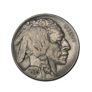 1935 - USA - 5c - Indian Head - AU55