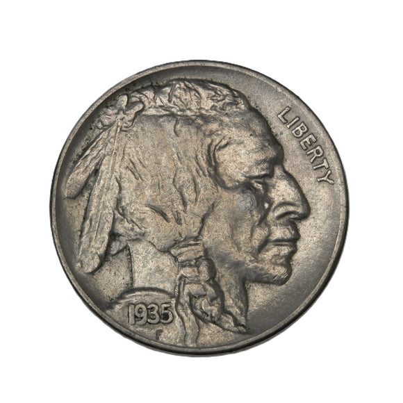 1935 - USA - 5c - Indian Head - AU55