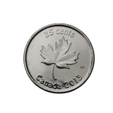 2013 - Canada - 25c - Maple Leaf - Single Leaf