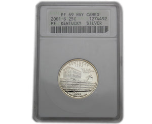 2001 - USA - 25c - S - PF69 HVY Cameo ANACS