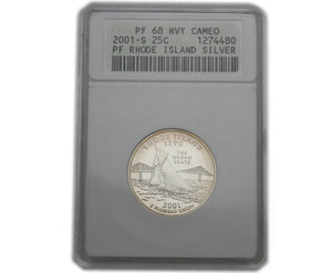 2001 - USA - 25c - S - PF68 HVY Cameo ANACS