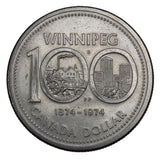 1974 - Canada - $1 - Double Yoke - V2 - UNC