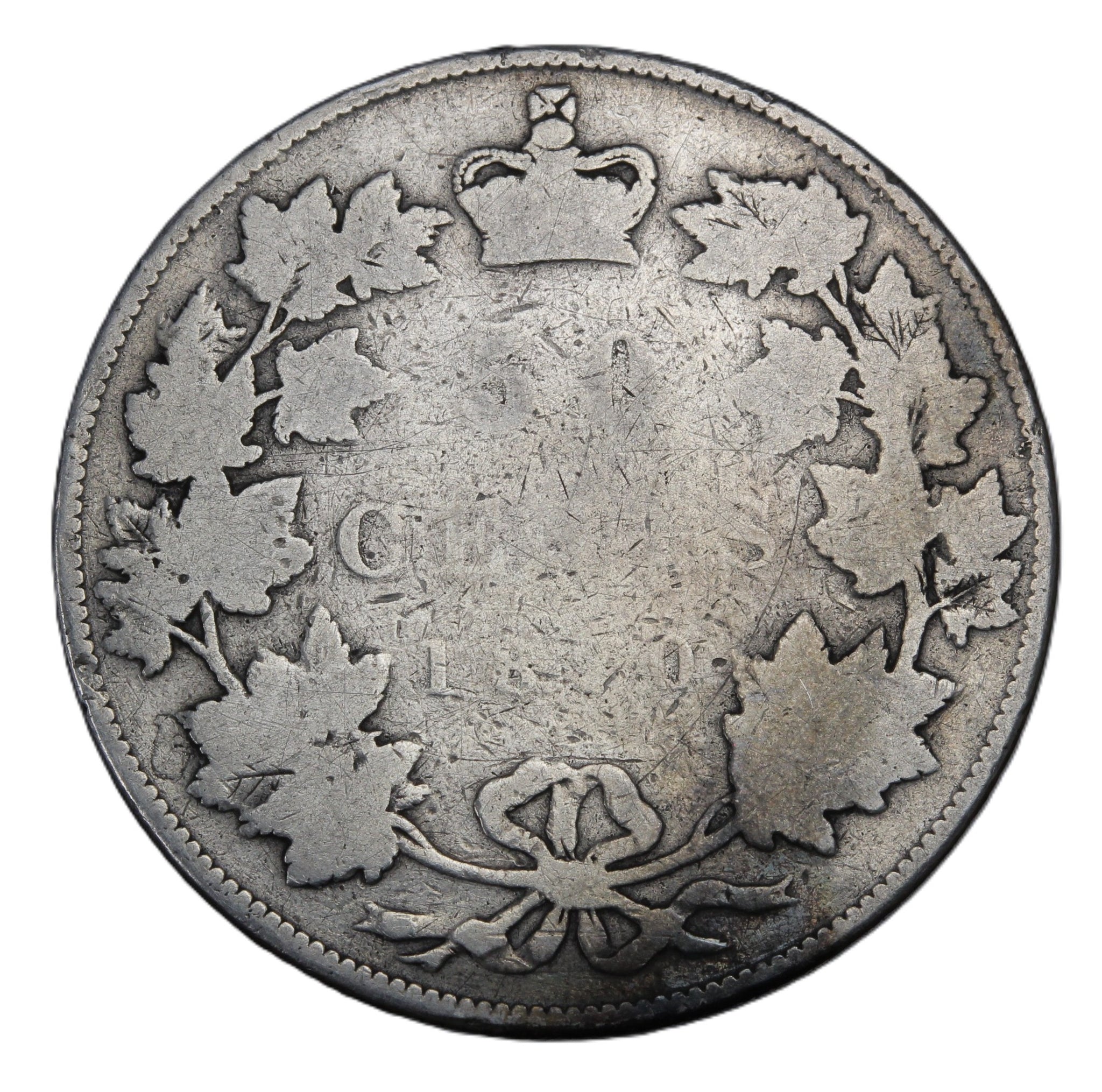 1865 - Newfoundland - 20c - VG8 - retail $25 – MK Coins