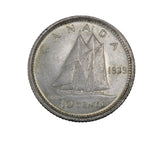 1939 - Canada - 10c - Dbl 19 - MS64 ICCS - XQU 935