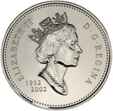 2002 (1952-) - Canada - $1 - Queen's Golden Jubilee 50th Anniversary - BU
