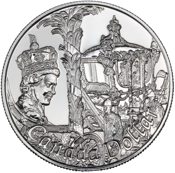2002 (1952-) - Canada - $1 - Queen's Golden Jubilee 50th Anniversary - BU