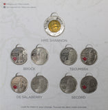 2012 - Canada - BU(9) set - The War of 1812