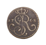 1768 G - Poland - 1 Grossus - VF