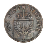 1855 A - Germany (Prussia) - 3 Pfenninge - VF