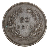 1892 - Portugal - 20 Reis - VF30