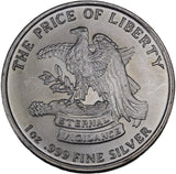 1 oz - Don't Tread on Me - Fine Silver