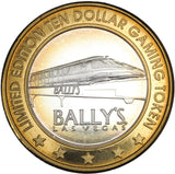 Casino Gaming Token - 10 Dollars - Bally's Las Vegas - Train