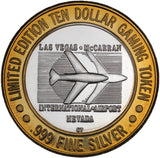 Casino Gaming Token - 10 Dollars - McCarran Slots - 777 Winner