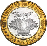 Casino Gaming Token - 10 Dollars - Flamingo Hilton - 1994