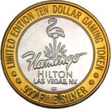 Casino Gaming Token - 10 Dollars - Flamingo Hilton - 1946