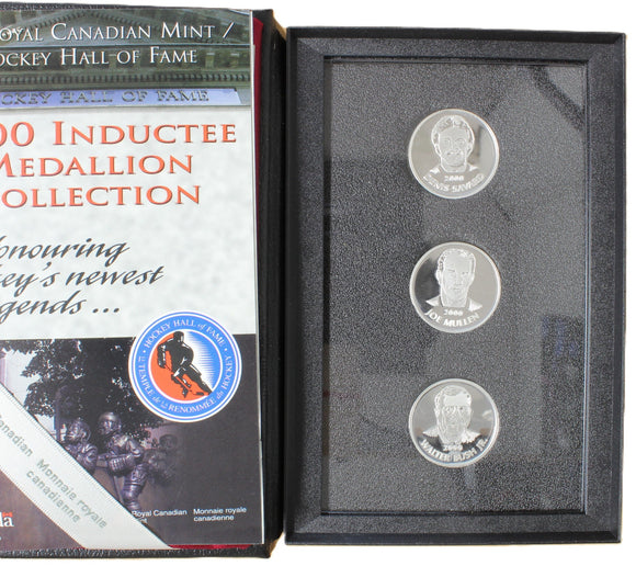 2000 - Canada - Inductee Medallion Collection - 3 Coin Set