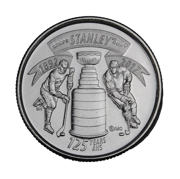 2017 - Canada - 25c - 125th Anniv. of the Stanley Cup
