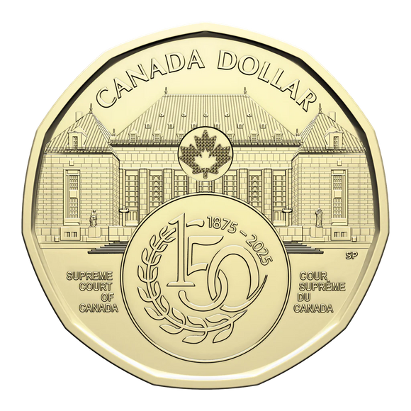 2025 - Canada - $1 - Supreme Court of Canada