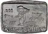 &nbsp;&nbsp;&nbsp;1 oz - Bar </b> - &nbsp;Beaver Bullion<br>