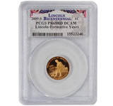 2009 S - USA - 1c - Lincoln-Formative Years - PR69RD DCAM PCGS - 15523246