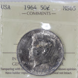 1964 - USA - 50c - MS65 ICCS - XLZ 459