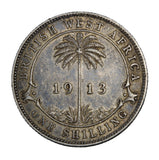 1913 - British West Africa - 1 Shilling - VF30