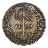 1919 - British West Africa - 2 Shilling - AU50
