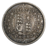 1887 - Great Britain - 1/2 Crown - VF20