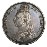 1887 - Great Britain - 1/2 Crown - VF20