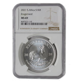 2021 - South Africa - 1 Kr - Krugerrand - MS69 NGC