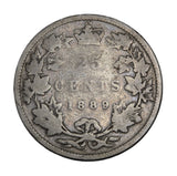 1889 - Canada - 25c - G4