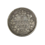 1883 H - Canada - 5c - Obv5 - VF20