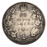 1934 - Canada - 50c - VG8