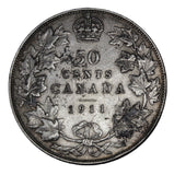 1911 - Canada - 50c - F15