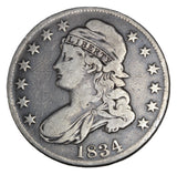 1834 - USA - 50c - Large Date, Small Letters - F12