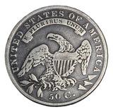 1834 - USA - 50c - Large Date, Small Letters - F12