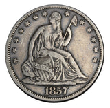 1857 O - USA - 50c - VF30