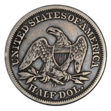 1857 O - USA - 50c - VF30