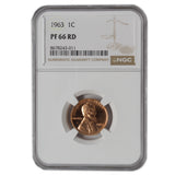 1963 - USA - 1c - PF66 RD NGC