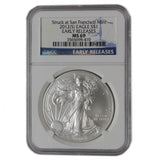 2012 S - USA - $1 - MS69 NGC