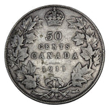 1911 - Canada - 50c - VG8