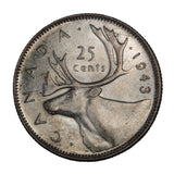1943 - Canada - 25c - AU50
