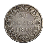 1896 - Newfoundland - 20c - F15